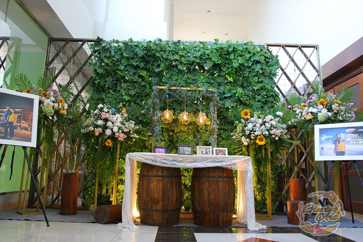  Dekorasi  Rustic  Dekorasi  Wedding Murah Berkualitas di 